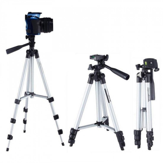 შტატივი (TRIPOD 3110) კომპიუტერული ტექნიკა, კომპიუტერის აქსესუარები მოდელი: 3110მაქსიმალური სიმაღლე: 1,2 მმინიმალური სიმაღლე: 0. შტატივი (TRIPOD 3110)