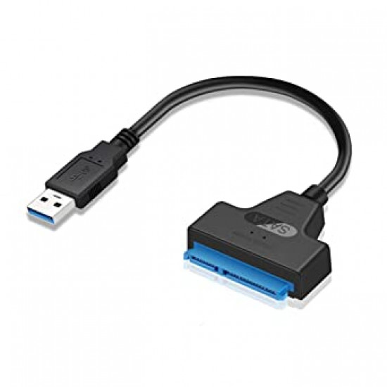 USB 3.0 TO HDD SATA CABLE კომპიუტერული ტექნიკა, კომპიუტერის აქსესუარები სპეციფიკაციებიმხარდაჭერის სიჩქარე: 5Gbps– მდეთავსებადია USB 2. USB 3.0 TO HDD SATA CABLE