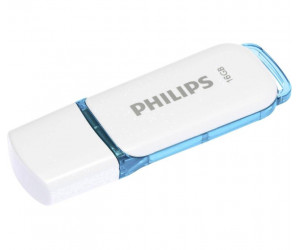 მეხსიერება USB 2.0 16GB Blue Philips
