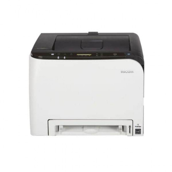 პრინტერი-Ricoh SP C261DNw Color Laser Printer პრინტერები, საკანცელარიო მაღაზია მოწყობილობის ტიპიპრინტერებიფუნქციაბეჭდვაბეჭდვის ტიპიფერადიტიპილაზერულიქაღალდის ფორმატიA4ბეჭდვის გაფართოება2400 x 600 dpi (შავ-თეთრი); 2400 x 600 dpi (ფერადი)ბეჭდვის სიჩქარე20 გვ/წთ (შავ-თეთრი А4); 20 გვ/წთ (ფერადი А4)ელ. პრინტერი-Ricoh SP C261DNw Color Laser Printer