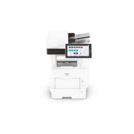 პრინტერი მულტლაზერული-Ricoh IM 550F Multifunction Mono Laser Printer პრინტერები, საკანცელარიო მაღაზია მოწყობილობის ტიპიმრავალფუნქციური მოწყობილობებიფუნქციაბეჭდვასკანირებაკოპირებაფაქსიბეჭდვის ტიპიმონოქრომულიტიპილაზერულიქაღალდის ფორმატიA4A5A6B4 (JIS)B5 (JIS)B6ბეჭდვის გაფართოება1200 x 1200 dpiბეჭდვის პრინტერი მულტლაზერული-Ricoh IM 550F Multifunction Mono Laser Printer