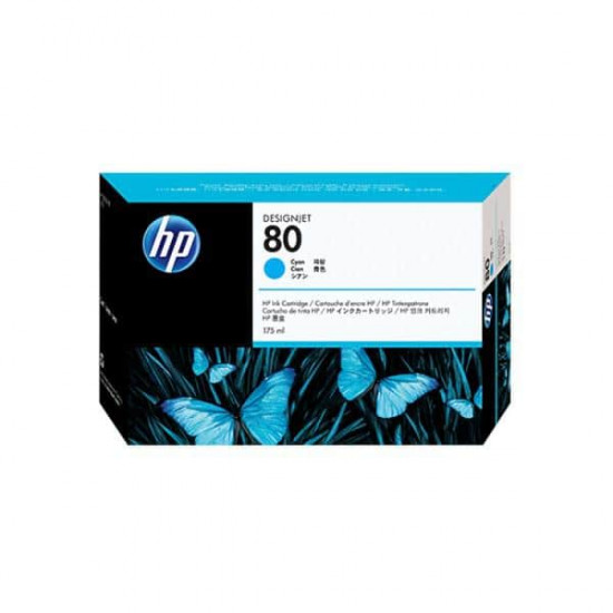 კარტრიჯი ჭავლური-HP 80 175-ml C4872A Ink Cartridge Cyan Original პრინტერები, საკანცელარიო მაღაზია ტიპიჭავლურიტიპიორიგინალიმოცულობა175 მლრესურსი2200 გვერდითავსებადი პრინტერებიHP Designjet 1050c Plus; HP Designjet 1055cm Plus; HP Designjet 1050c Printer; HP Designjet 1055cm Printerფერიცისფერი კარტრიჯი ჭავლური-HP 80 175-ml C4872A Ink Cartridge Cyan Original