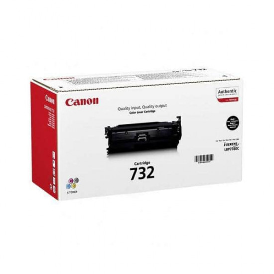 კარტრიჯი-Canon 732BK Original Cartridge - 6263B002AA პრინტერები, საკანცელარიო მაღაზია ტიპილაზერულიტიპიორიგინალირესურსი6100 გვერდითავსებადი პრინტერებიCanon i-SENSYS LBP7780Cxფერიშავი კარტრიჯი-Canon 732BK Original Cartridge - 6263B002AA