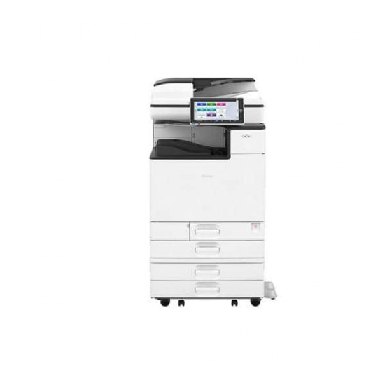 მრავალფუნქციური პრინტერი-Ricoh IM C2500 Color Laser Multifunction Printer პრინტერები, საკანცელარიო მაღაზია მოწყობილობის ტიპიმრავალფუნქციური მოწყობილობებიფუნქციაბეჭდვასკანირებაკოპირებაბეჭდვის ტიპიფერადიტიპილაზერულიქაღალდის ფორმატიA3ბეჭდვის გაფართოება1200 x 1200 dpi (შავ-თეთრი); 1200 x 1200 dpi (ფერა მრავალფუნქციური პრინტერი-Ricoh IM C2500 Color Laser Multifunction Printer
