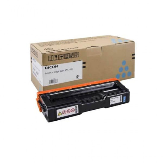 კარტრიჯი ლაზერული-Ricoh Print Cartridge Cyan SP C250E (1,6K) for C261SFNw პრინტერები, საკანცელარიო მაღაზია ტიპილაზერულიტიპიორიგინალირესურსი1600 გვერდითავსებადი პრინტერებიRicoh SP C261SFNwფერიცისფერი კარტრიჯი ლაზერული-Ricoh Print Cartridge Cyan SP C250E (1,6K) for C261SFNw