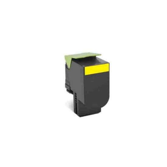 კარტრიჯი ლაზერული-Lexmark 80X 80C2HY0 Yellow Toner Cartridge High Return 3K პრინტერები, საკანცელარიო მაღაზია ტიპილაზერულიტიპიორიგინალირესურსი3000 გვერდითავსებადი პრინტერებიLexmark CX410de; Lexmark CX510dhe; Lexmark CX410e; Lexmark CX410dte; Lexmark CX510de; Lexmark CX510dtheფერიყვითელი მწარმოებლის კარტრიჯი ლაზერული-Lexmark 80X 80C2HY0 Yellow Toner Cartridge High Return 3K