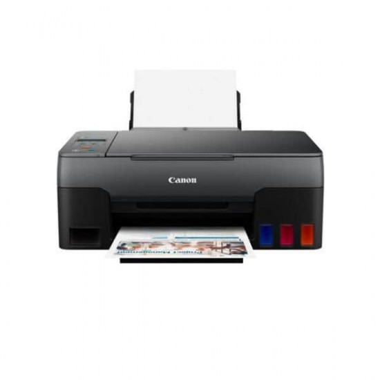 პრინტერი-Canon PIXMA G2420 MFP Printer - 4465C009AA პრინტერები, საკანცელარიო მაღაზია მოწყობილობის ტიპიმრავალფუნქციური მოწყობილობებიფუნქციაბეჭდვასკანირებაკოპირებაბეჭდვის ტიპიფერადიტიპიჭავლურიბეჭდვის გაფართოება1200 x 4800 dpi (შავ-თეთრი); 1200 x 4800 dpi (ფერადი)ბეჭდვის მაქსიმალური ზომა216 x 297 მმბე პრინტერი-Canon PIXMA G2420 MFP Printer - 4465C009AA
