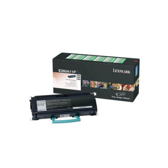 კარტრიჯი ლაზერული-Lexmark E260 E360 E460 Toner Cartridge No Original პრინტერები, საკანცელარიო მაღაზია ტიპილაზერულიტიპითავსებადირესურსი3500 გვერდითავსებადი პრინტერებიLexmark E260; Lexmark E360; Lexmark E460ფერიშავი კარტრიჯი ლაზერული-Lexmark E260 E360 E460 Toner Cartridge No Original