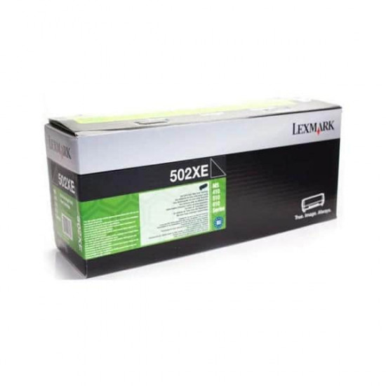 კარტრიჯი ლაზერული-Lexmark 502XE 10K Original Cartridge for MS410510610 პრინტერები, საკანცელარიო მაღაზია ტიპილაზერულიტიპიორიგინალირესურსი10 000 გვერდითავსებადი პრინტერებიLexmark MS310; Lexmark 410; Lexmark 510; Lexmark 610ფერიშავი კარტრიჯი ლაზერული-Lexmark 502XE 10K Original Cartridge for MS410510610