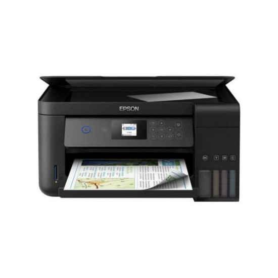 პრინტერი ჭავლური-Epson L4160 - C11CG23403 პრინტერები, საკანცელარიო მაღაზია მოწყობილობის ტიპიმრავალფუნქციური მოწყობილობებიფუნქციაბეჭდვასკანირებაკოპირებაბეჭდვის ტიპიფერადიტიპიჭავლურიქაღალდის ფორმატიA4ბეჭდვის გაფართოება5760 x 1440 dpi (შავ-თეთრი); 5760 x 1440 dpi (ფერადი)ბეჭდვის სიჩქარე33 გვ/წთ (შავ-თ პრინტერი ჭავლური-Epson L4160 - C11CG23403