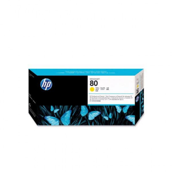 კარტრიჯი ჭავლური-HP 80 C4823A Printhead and Printhead Cleaner Yellow პრინტერები, საკანცელარიო მაღაზია ტიპიჭავლურიტიპიორიგინალიმოცულობა175 მლრესურსი4400 გვერდითავსებადი პრინტერებიHP Designjet 1050c, HP Designjet 1055CM, HP Designjet 1050C Plus, HP Designjet 1055cm Plusფერიყვითელი კარტრიჯი ჭავლური-HP 80 C4823A Printhead and Printhead Cleaner Yellow