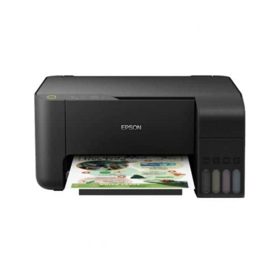 პრინტერი ჭავლური-Epson L3100 All-In-One Printer Stylus Photo C11CG88401 პრინტერები, საკანცელარიო მაღაზია დამატებითი ინფორმაციაპრინტერის კაბელი კომპლექტაციაში არ შედის მახასიათებლებიტიპი : ჭავლურიბეჭდვის ტიპი : ფერადიფუნქცია: პრინტერი, სკანერი, კოპირებაბეჭდვის მაქსიმალური ფორმატი: A4ბეჭდვის მაქსიმალ პრინტერი ჭავლური-Epson L3100 All-In-One Printer Stylus Photo C11CG88401