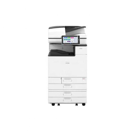 მრავალფუნქციური პრინტერი-Ricoh IM C4500 Color Laser Multifunction Printer პრინტერები, საკანცელარიო მაღაზია მოწყობილობის ტიპიმრავალფუნქციური მოწყობილობებიფუნქციაბეჭდვასკანირებაკოპირებაბეჭდვის ტიპიფერადიტიპილაზერულიქაღალდის ფორმატიA3ბეჭდვის გაფართოება1200 x 1200 dpi (შავ-თეთრი); 1200 x 1200 dpi (ფერა მრავალფუნქციური პრინტერი-Ricoh IM C4500 Color Laser Multifunction Printer