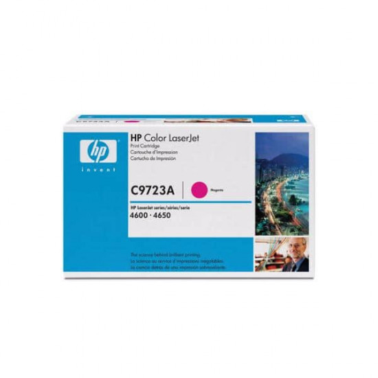 კარტრიჯი ლაზერული-HP C9723A Magenta Print Cartridge CLJ4600 Original პრინტერები, საკანცელარიო მაღაზია ტიპილაზერულიტიპიორიგინალირესურსი8000 გვერდითავსებადი პრინტერებიHP LaserJet 4650; HP LaserJet 4600; HP LaserJet 46010ფერიმეწამური მწარმოებლის ლინკი : store. კარტრიჯი ლაზერული-HP C9723A Magenta Print Cartridge CLJ4600 Original