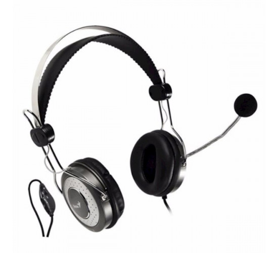 ყურსასმენი HS-04S, Genius Headset with Noise-Canceling microphone