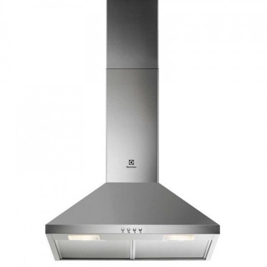 გამწოვი Electrolux LFC9316X გამწოვი ძირითადი მახასიათებლები: ტიპი: გუმბათოვანიწარმადობა: 420 მ³/სთსიჩქარეების რაოდენობა: 3ძრავების რაოდენობა: 1ცფილტრის ტიპი: ალუმინისფუნქციური მახასიათებლები:მართვის ტიპი: ღილაკებითგანათებანათურების რაოდენობა: 2 ცფიზიკური მახასიათებლები:ხმაურის დონე: 66 dB გამწოვი Electrolux LFC9316X