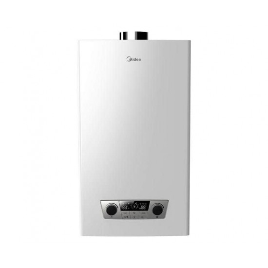 ქვაბი კედლის გაზის Midea L1PB24-C10SW-WIFI მსხვილი ტექნიკა, კლიმატური ტექნიკა გაზის კედლის ქვაბი Midea L1PB24-C10SW-WIFI, რომელიც არის კონვექციური მოწყობილობა, ორ კონტურიანი, დახურული წვის კამერით. ქვაბი კედლის გაზის Midea L1PB24-C10SW-WIFI