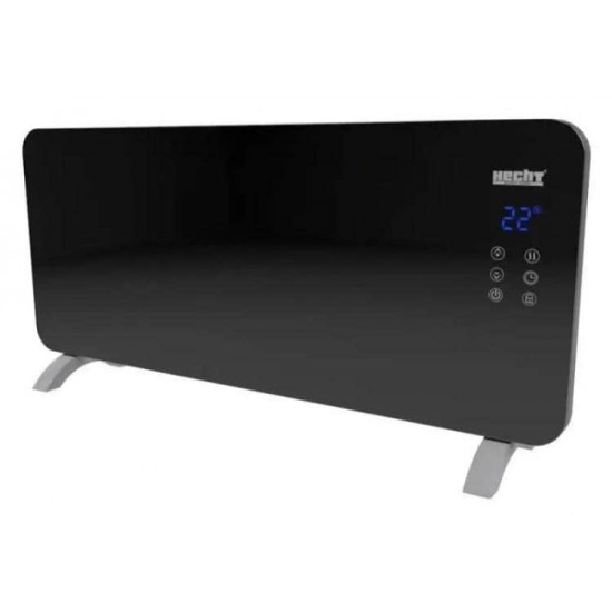 გამათბობელი Hecht HECHT3522 2000W მსხვილი ტექნიკა, კლიმატური ტექნიკა Hecht HECHT3522 არის გამათბობელი შუშის პანელით, შეგიძლიათ დაამონტაჟოთ კედელზე, ან უბრალოდ დადოთ იატაკზე. გამათბობელი Hecht HECHT3522 2000W