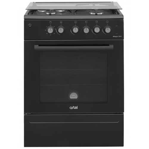 გაზქურა ARTEL Apetito 10-E Black მსხვილი ტექნიკა, ქურა ძირითადი მახასიათებლები: გაზქურა ARTEL Apetito 10-E Black4 გაზის კომფორი, ავტომატური ანთება; ღუმელი ელექტრო ქვედა/ზედა წვა, ნაკრებში შედის: 2 ლანგარი მეტალის ბადეფიზიკური მახასიათებლები: ემალირებული სადგამები კორპუსი:შავი ემ გაზქურა ARTEL Apetito 10-E Black მსხვილი ტექნიკა, ქურა ძირითადი მახასიათებლები: გაზქურა ARTEL Apetito 10-E Black4 გაზის კომფორი, ავტომატური ანთება; ღუმელი ელექტრო ქვედა/ზედა წვა, ნაკრებში შედის: 2 ლანგარი მეტალის ბადეფიზიკური მახასიათებლები: ემალირებული სადგამები კორპუსი:შავი ემა