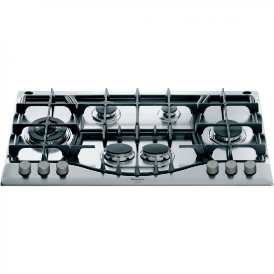 Hotpoint Ariston PHN 961 TS/IX/HA ქურა ძირითადი მახასიათებლები: ზედაპირის ტიპი: გაზისკონფორების რაოდენობა: 6გაზკონტროლი: კიფუნქციური მახასიათებლებიმართვის ტიპი: მექანიკურიავტომატური ანთება: კიზედაპირის მასალა: უჟანგავი ფოლადითუჯის გისოსებიფიზიკური მახასიათებლებიზომა: 870 x 510 მმფერი: უჟა Hotpoint Ariston PHN 961 TS-IX-HA