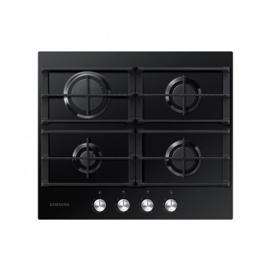 Samsung NA64H3000AK/WT ქურა ძირითადი მახასიათებლები: ზედაპირის ტიპი: გაზისკონფორების რაოდენობა: 4სიმძლავრე: 8000 Wფუნქციური მახასიათებლები:მართვის ტიპი: მექანიკურიავტომატური ანთებაგაზკონტროლიზედაპირის მასალა: თერმომდგრადი მინათუჯის გისოსებიფიზიკური მახასიათებლები:ზომა: 600 x 505 x 20 მმჩა Samsung NA64H3000AK-WT