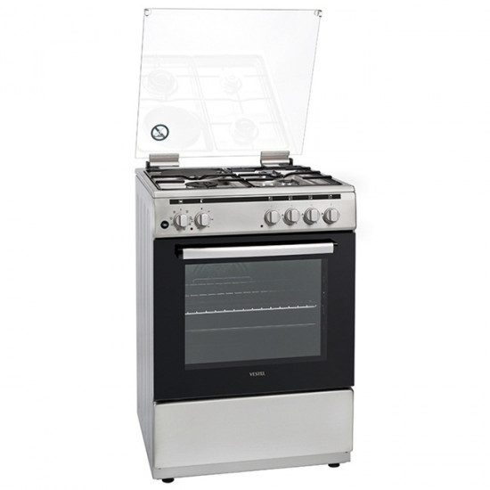 გაზქურა Vestel C613X მსხვილი ტექნიკა ბრენდი: Vestelმოდელი: C613EXგაზქურის ტიპი: კომბინირებულიკომფორების რაოდენობა: 4ენერგომოხმარების კლასი: Aმართვის ტიპი: მექანიკურიღუმელის ტიპი: ელექტროღუმელის მოცულობა: 61 ლსადგამის მასალა: თუჯიზედაპირის მასალა: უჟანგავი ფოლადიკომპლექტაცია: ლანგარიდამატებითი მახას გაზქურა Vestel C613X