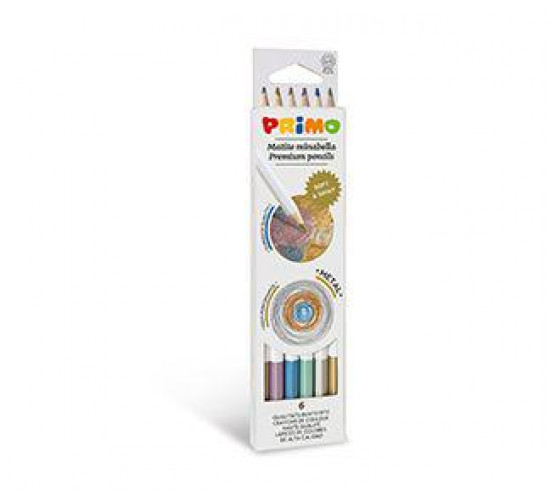 ფერადი ფანქრები მეტალიკი Minabella coloured pencils 6