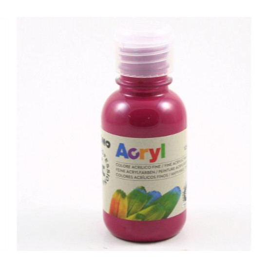 აკრილის საღებავი 125301 Acrylic paint 125 ml bottle with flow control cap magenta საკანცელარიო და საოფისე აკრილის საღებავი 125301 Acrylic paint 125 ml bottle with flow control cap magenta აკრილის საღებავი 125301 Acrylic paint 125 ml bottle with flow control cap magenta