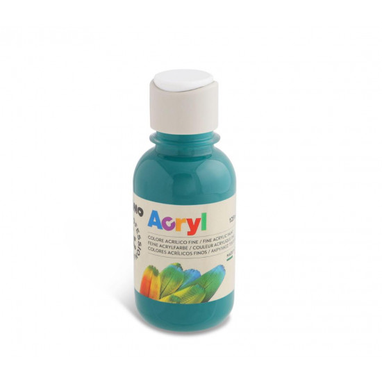 აკრილის საღებავი 125641 Acrylic paint 125 ml bottle with flow control cap emerald საკანცელარიო და საოფისე აკრილის საღებავი 125641 Acrylic paint 125 ml bottle with flow control cap emerald აკრილის საღებავი 125641 Acrylic paint 125 ml bottle with flow control cap emerald