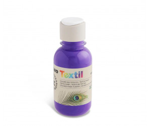 აკრილის საღებავი 410TX125400 Textile paint 125 ml bottle with flow-control cap violet