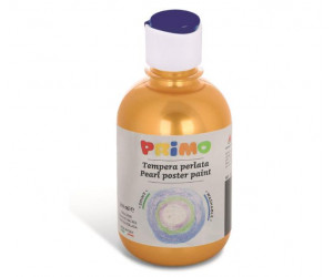 გუაში 234TP300210.P Ready-mix pearl poster paint bottle 300 ml with flow-control cap yellow 210.