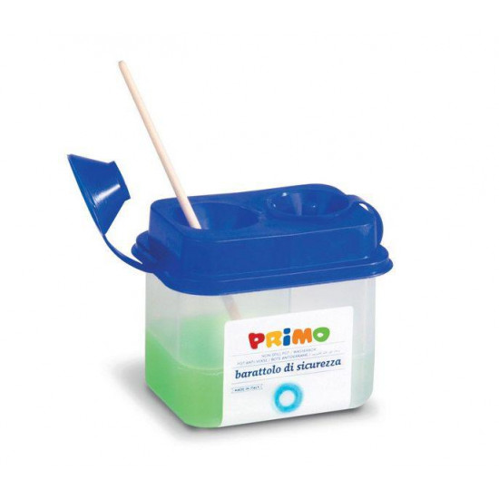 ფუნჯის საწმენდი კონტეინერი Safety pot with 2 sections clean dirty water საკანცელარიო და საოფისე ფუნჯის საწმენდი კონტეინერი Safety pot with 2 sections clean dirty water ფუნჯის საწმენდი კონტეინერი Safety pot with 2 sections clean dirty water