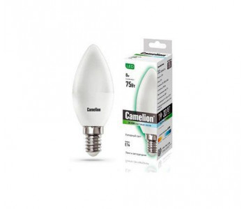 LED ნათურა Lamp - LED8-C35 845 E14 ნათურა ლედ განათებით ეკონომიური 8 ვატი
