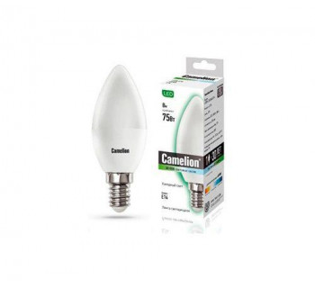 LED ნათურა Lamp - LED8-C35 845 E14 ნათურა ლედ განათებით ეკონომიური 8 ვატი