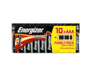 Energizer Alkaline Power AAA ელემენტი 10ც შეკრა