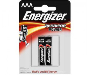 7317 Energizer Alkaline Power AAA ელემენტი 2ც შეკრა