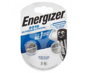 Energizer 2016 BP2 ლითიუმ ელემენტი-ღილაკი 2ც შეკრა