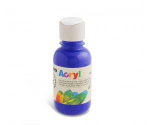 აკრილის საღებავი 125500 Acrylic paint 125 ml bottle with flow control cap ultramarine