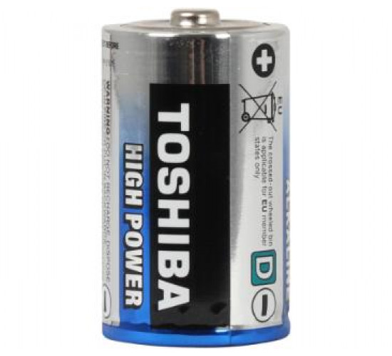 Toshiba Alkaline D ელემენტი 2ც შეკვრა