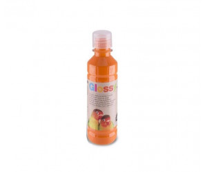 აკრილის საღებავი GLOSSY acrylic paint, bottle 250 ml with flow-control cap, orange 250. 428TAG250250 PRIMO