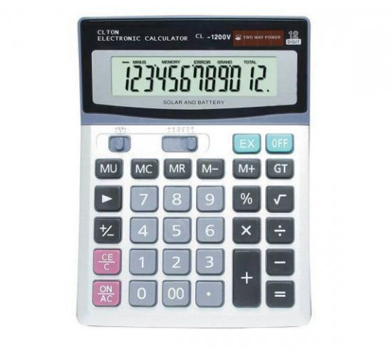 კალკულატორი 12 თანრიგიანი CL-1200V 512005
