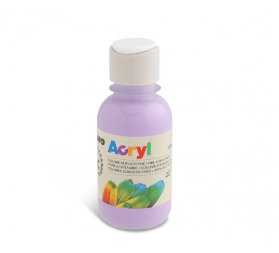 აკრილის საღებავი 125450 Acrylic paint 125 ml bottle with flow control cap lilac