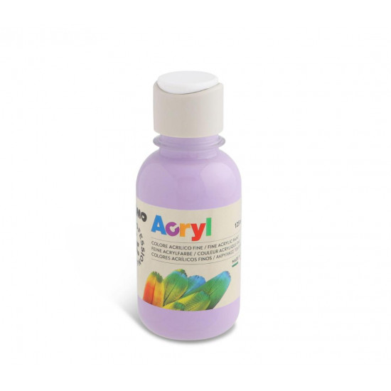 აკრილის საღებავი 125450 Acrylic paint 125 ml bottle with flow control cap lilac საკანცელარიო და საოფისე აკრილის საღებავი 125450 Acrylic paint 125 ml bottle with flow control cap lilac აკრილის საღებავი 125450 Acrylic paint 125 ml bottle with flow control cap lilac
