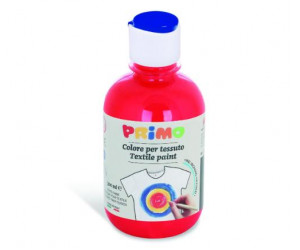 აკრილის საღებავი Textile acrylic paint, bottle 300 ml with flow-control cap,vemillion 300. 411TX300300 PRIMO