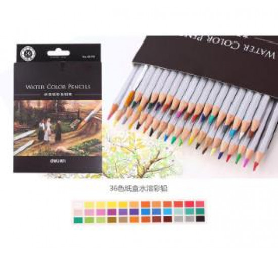 ფერადი ფანქარი 36 ფერი Deli Stationery