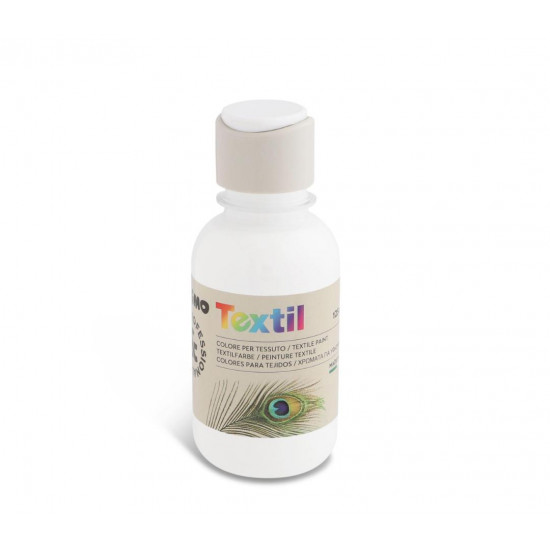 აკრილის საღებავი 410TX125100 Textile paint 125 ml bottle with flow-control cap white საკანცელარიო და საოფისე აკრილის საღებავი 410TX125100 Textile paint 125 ml bottle with flow-control cap white აკრილის საღებავი 410TX125100 Textile paint 125 ml bottle with flow-control cap white
