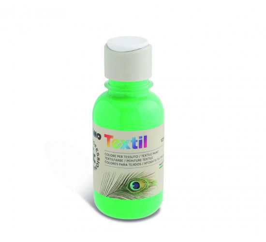 აკრილის საღებავი 410TX125610 Textile paint 125 ml bottle with flow-control cap bright green