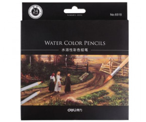 ფერადი ფანქარი 24 ფერი Deli Stationery