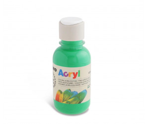 აკრილის საღებავი 125610 Acrylic paint 125 ml bottle with flow control cap bright green