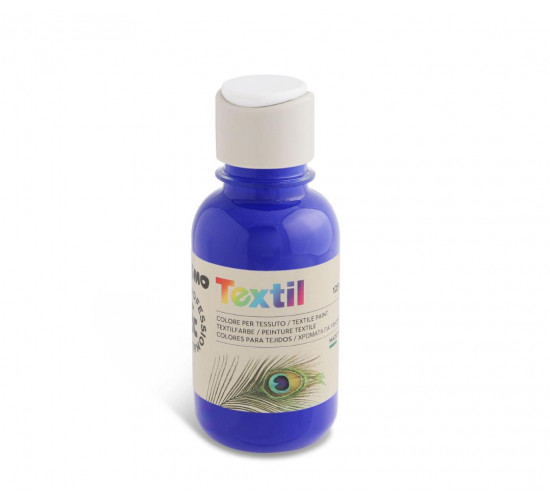 აკრილის საღებავი 410TX125500 Textile paint 125 ml bottle with flow-control cap ultramarine